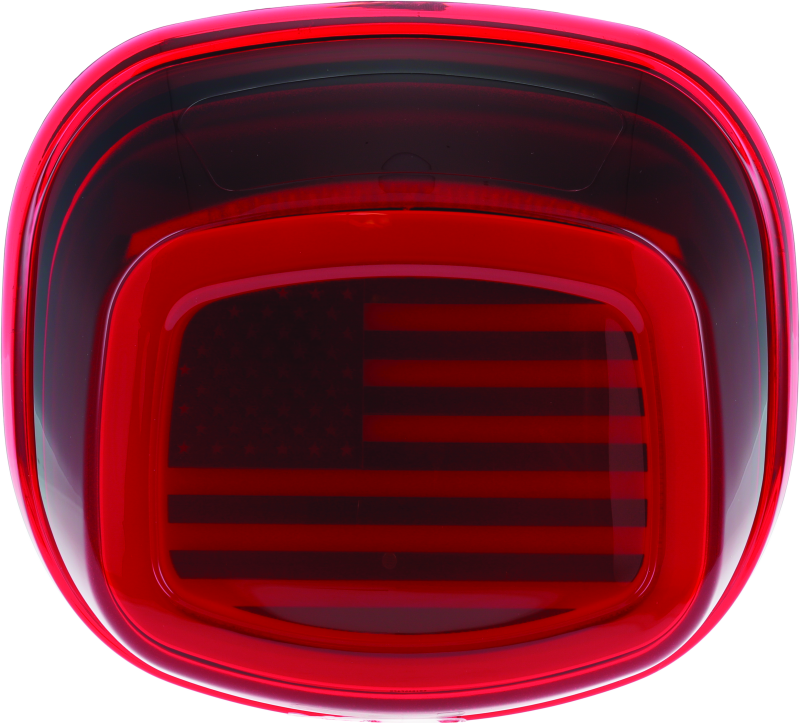 

Kuryakyn 2925 - KUR2925 - Kuryakyn Freedom Taillight Red Lens Without License Light - Shipped in Europe - Tuningsupply.com
