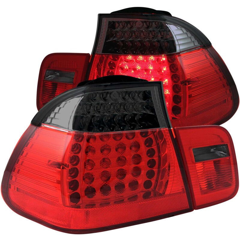 

ANZO 321123 - ANZ321123 - ANZO 2002-2005 4DR BMW 3 Series E46 LED Taillights Red/Smoke - Shipped in Europe - Tuningsupply.com
