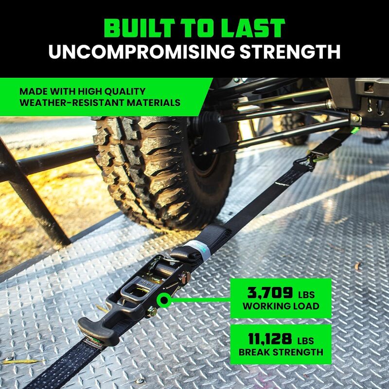 

Rhino USA 2IN-HDKIT-GRN - RSA2IN-HDKIT-GRN - Rhino USA Heavy Duty Vehicle Tie Down Kit- Green - Shipped in Europe - Tuningsupply.com
