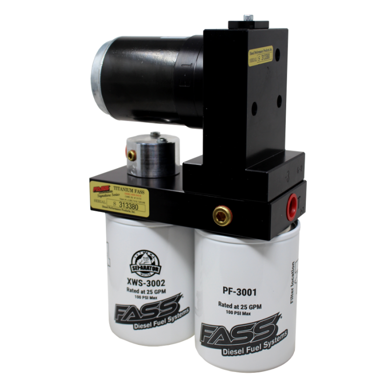 
  

FASS Fuel Systems STS100G - FASSTS100G - FASS Universal 100gph/16-18psi Titanium Signature Series Fuel Air Separation System TS 100G - Shipped in Europe - Tuningsupply.com

