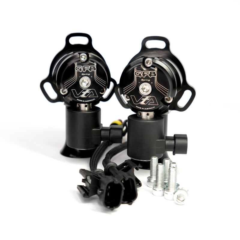 

Go Fast Bits T9416-2 - GFBT9416-2 - GFB Alfa Romeo Giulia/Stelvio Quadrifoglio Twin Turbo Whistling Trumpet VTA BOV - Shipped in Europe - Tuningsupply.com
