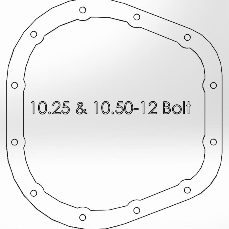 aFe Power Cover Diff Rear Machined COV Diff R Ford Diesel Trucks 86-11 V8-6.4/6.7L (td) Machined-tuningsupply.com