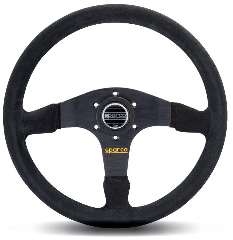 

SPARCO 015R375PSN - SPA015R375PSN - Sparco Steering Wheel 375 Suede Black - Shipped in Europe - Tuningsupply.com
