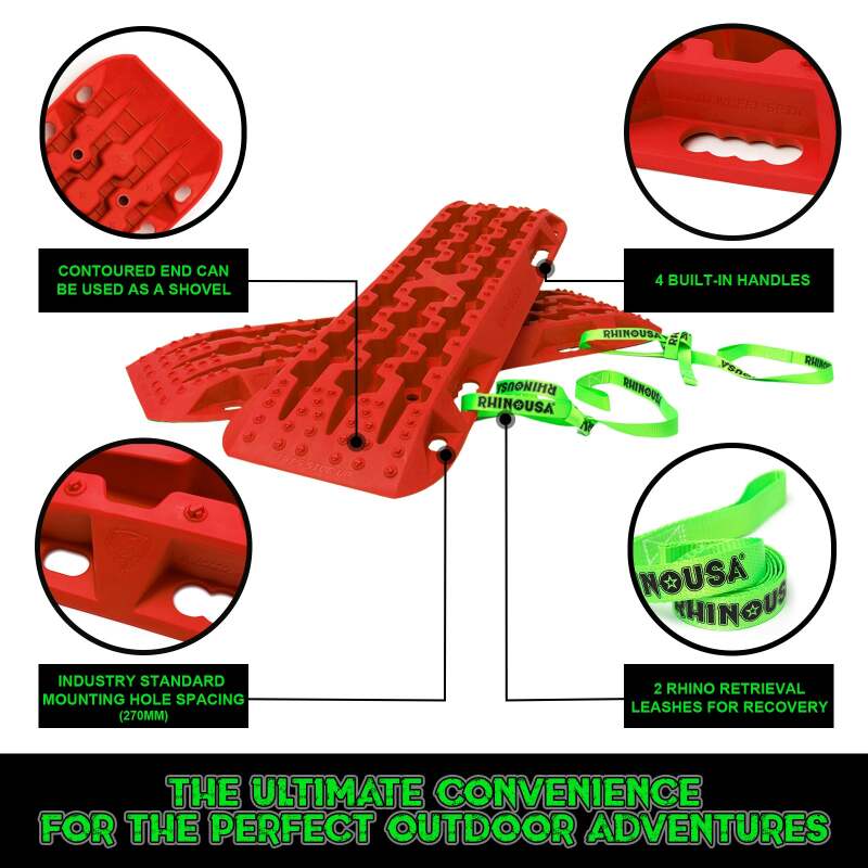 

Rhino USA RG-TB42X13-RED - RSARG-TB42X13-RED - Rhino USA Recovery Traction Boards - Red (Pair) - Shipped in Europe - Tuningsupply.com
