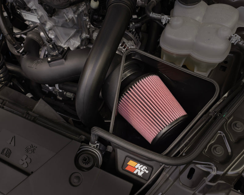 

K&N Engineering 63-2627 - KNN63-2627 - K&N 2024 Ford Mustang Ecoboost L4-2.3L F/L Turbo AirCharger - Cold Air Intake System - Shipped in Europe - Tuningsupply.com
