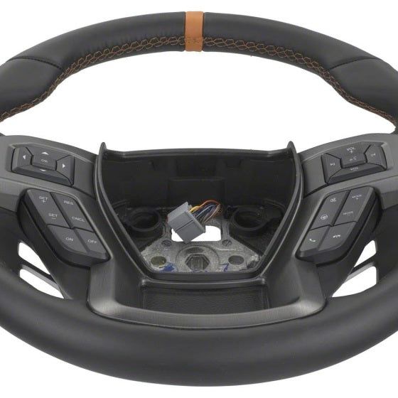 Ford Racing 2015-2017 F-150 Raptor Performance Steering Wheel Kit - Orange Sightline-tuningsupply.com