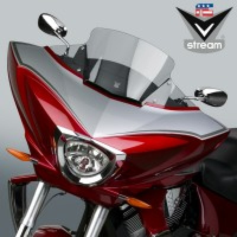 

National Cycle N20701 - NATN20701 - National Cycle 10-17 Victory Cross Country/Tour/8-Ball/Magnum V Stream Mid/Std. Windshield-Lt-Tint - Shipped in Europe - Tuningsupply.com
