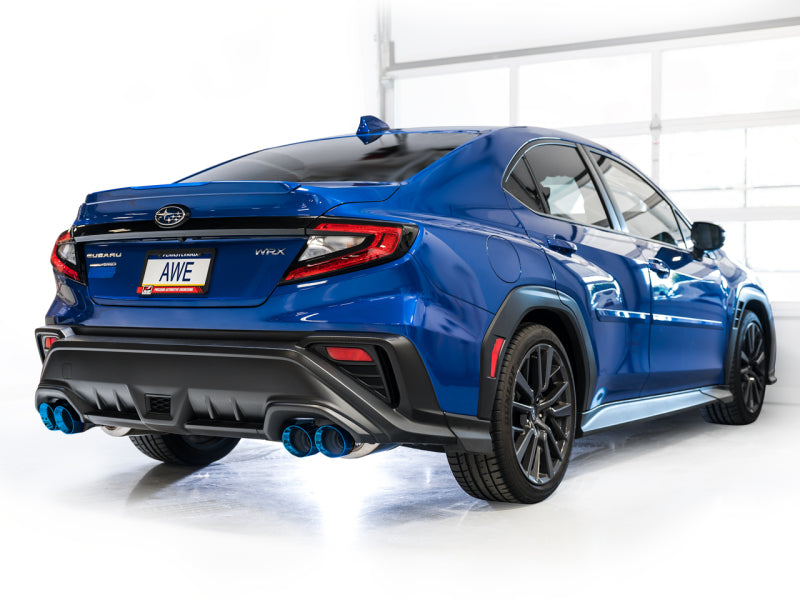

AWE Tuning 3020-49979 - AWE3020-49979 - AWE Tuning 22-26 Subaru WRX Track Edition Exhaust - Vapor Blue Tips - Shipped in Europe - Tuningsupply.com
