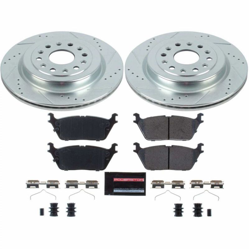 

PowerStop K8184 - PSBK8184 - Power Stop 2019 Ram 1500 Rear Z23 Evolution Sport Brake Kit - Shipped in Europe - Tuningsupply.com
