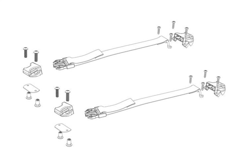 BAK BAKFlip Complete Buckle/Strap Kit (D Ring Replacement Kit)-tuningsupply.com