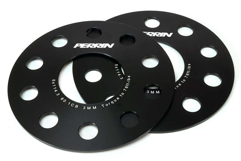 

Perrin Performance PTP-WHL-103BK - PERPTP-WHL-103BK - PERRIN 23-26 Toyota GR Corolla 60.1mm CB / 5x114.3 BP Wheel Spacers - 3mm - Shipped in Europe - Tuningsupply.com
