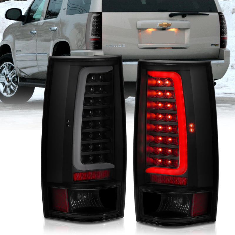 
  

ANZO 311322 - ANZ311322 - ANZO 2007-2014 Chevy Tahoe LED Taillight Plank Style Black w/Smoke Lens - Shipped in Europe - Tuningsupply.com

