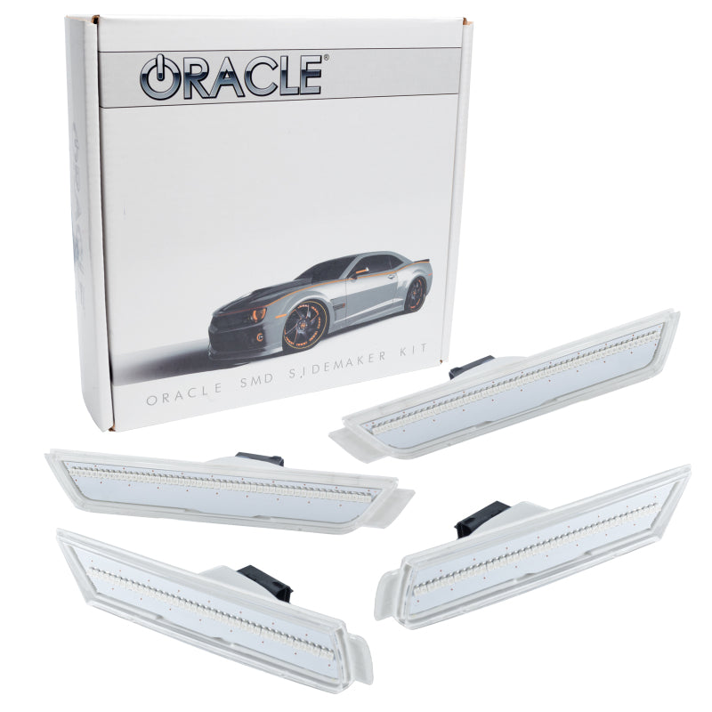 Oracle 10-15 Chevrolet Camaro Concept Sidemarker Set - Clear - No Paint SEE WARRANTY-tuningsupply.com