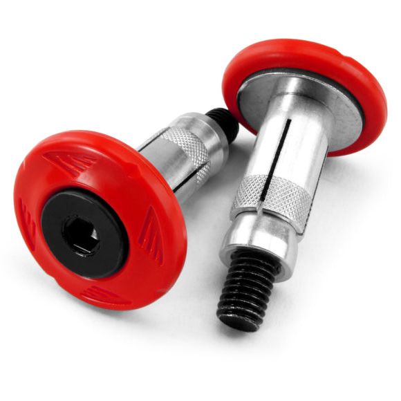 Cycra Grip Armor Bar End - Red-tuningsupply.com