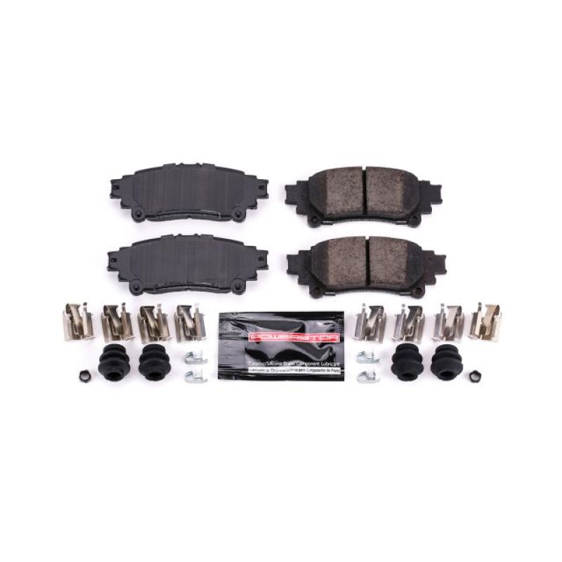 

PowerStop Z23-1391 - PSBZ23-1391 - Power Stop 10-15 Lexus RX350 Rear Z23 Evolution Sport Brake Pads w/Hardware - Shipped in Europe - Tuningsupply.com
