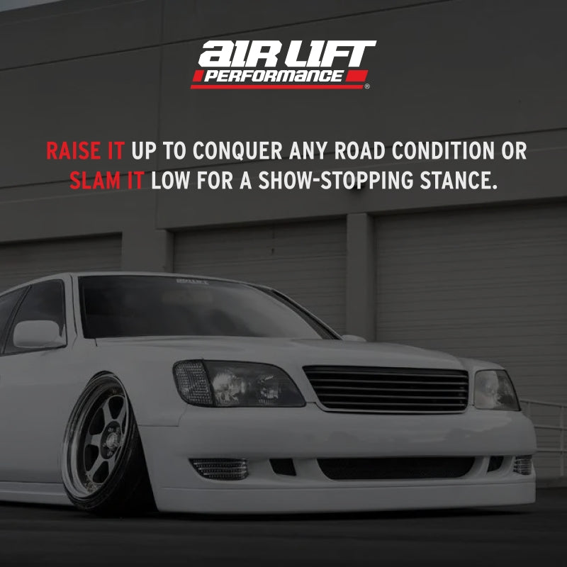 

Air Lift 76016 - ALF76016 - Air Lift Performance 89-00 Lexus LS400 Front Air Suspension Kit - Shipped in Europe - Tuningsupply.com
