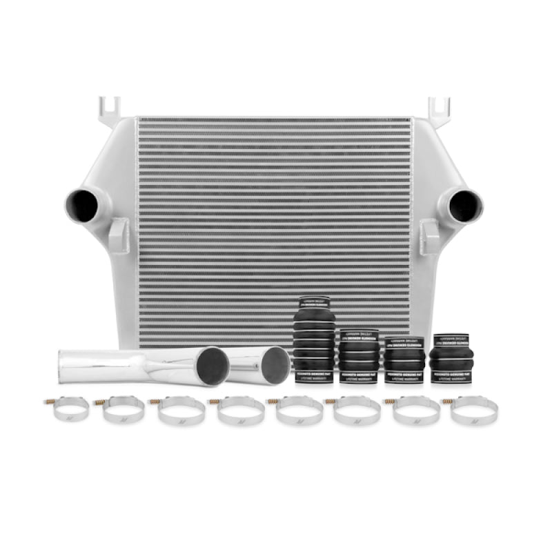 Mishimoto 03-07 Dodge 5.9L Cummins Intercooler Kit w/ Pipes (Silver)-tuningsupply.com