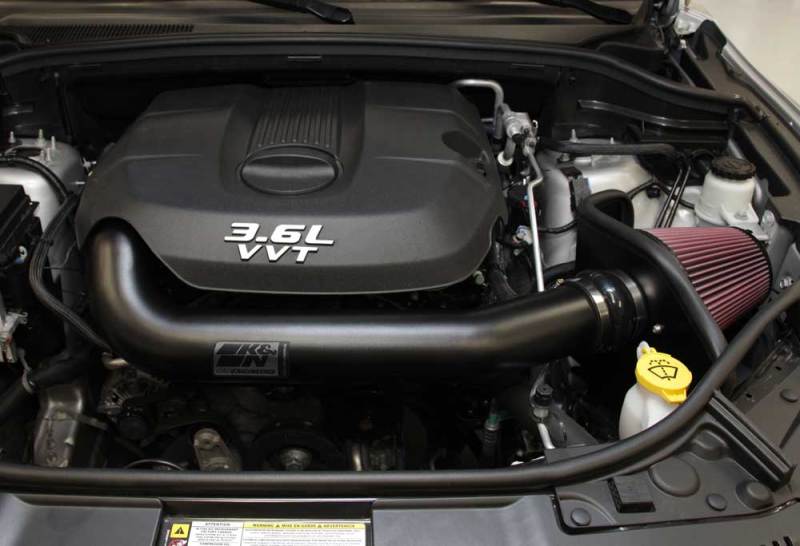 

K&N Engineering 77-1560KTK - KNN77-1560KTK - K&N High Flow Performance Intake Kit 11 Jeep Grand Cherokee 3.6L V6 / 11 Dodge Durango 3.6L V6 - Shipped in Europe - Tuningsupply.com
