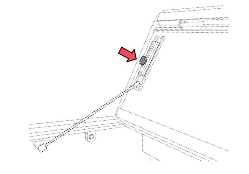 BAK Slide Lock Star Knob Qty 2-tuningsupply.com