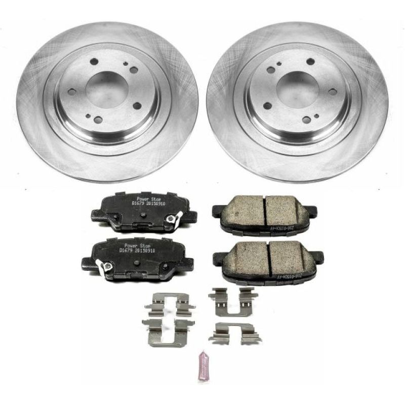 Power Stop 14-18 Mitsubishi Outlander Rear Autospecialty Brake Kit-tuningsupply.com