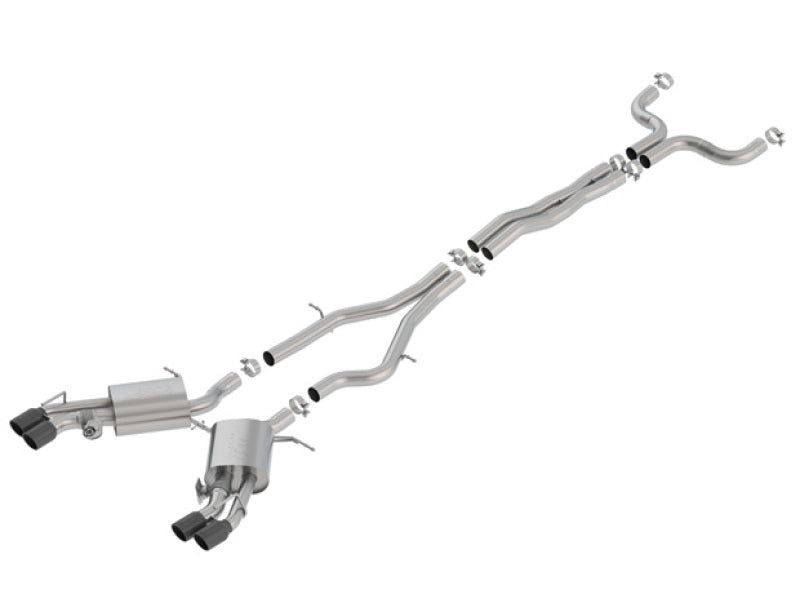 
  

Borla 140754BC - BOR140754BC - Borla 16-18 Cadillac CTS-V 6.2L V8 2.75in Diameter S Type Catback Exhaust w/ Valves Black Chrome Tip - Shipped in Europe - Tuningsupply.com


