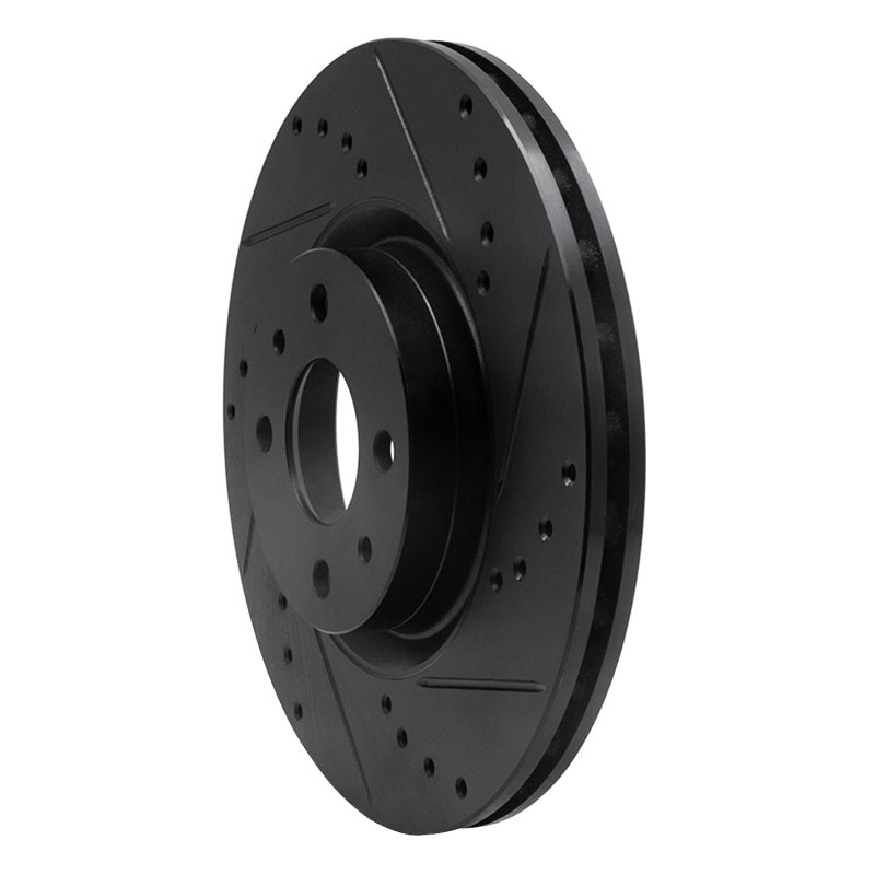 

R1 Concepts 633-07004R - RNC633-07004R - R1 2012-2019 Fiat 500E Front Right Drilled & Slotted Black Brake Rotor - Shipped in Europe - Tuningsupply.com
