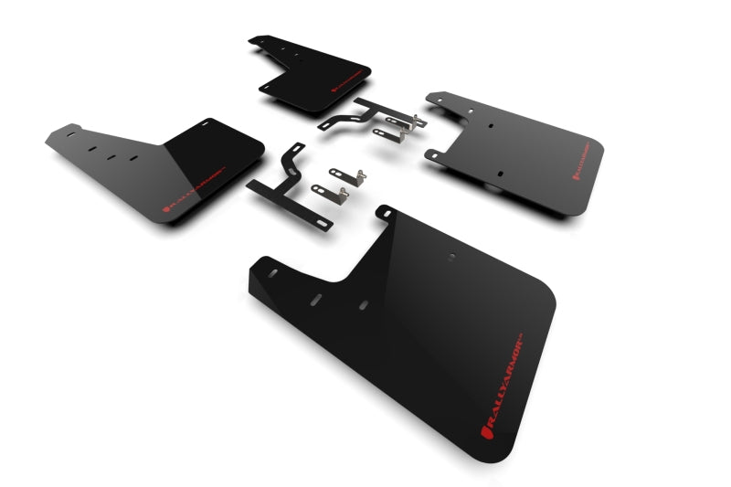 

Rally Armor  - RALMF88-UR-BLK-RD - Rally Armor 23-26 Toyota Sequoia Black UR Mud Flap w/ Red Logo - Shipped in Europe - Tuningsupply.com
