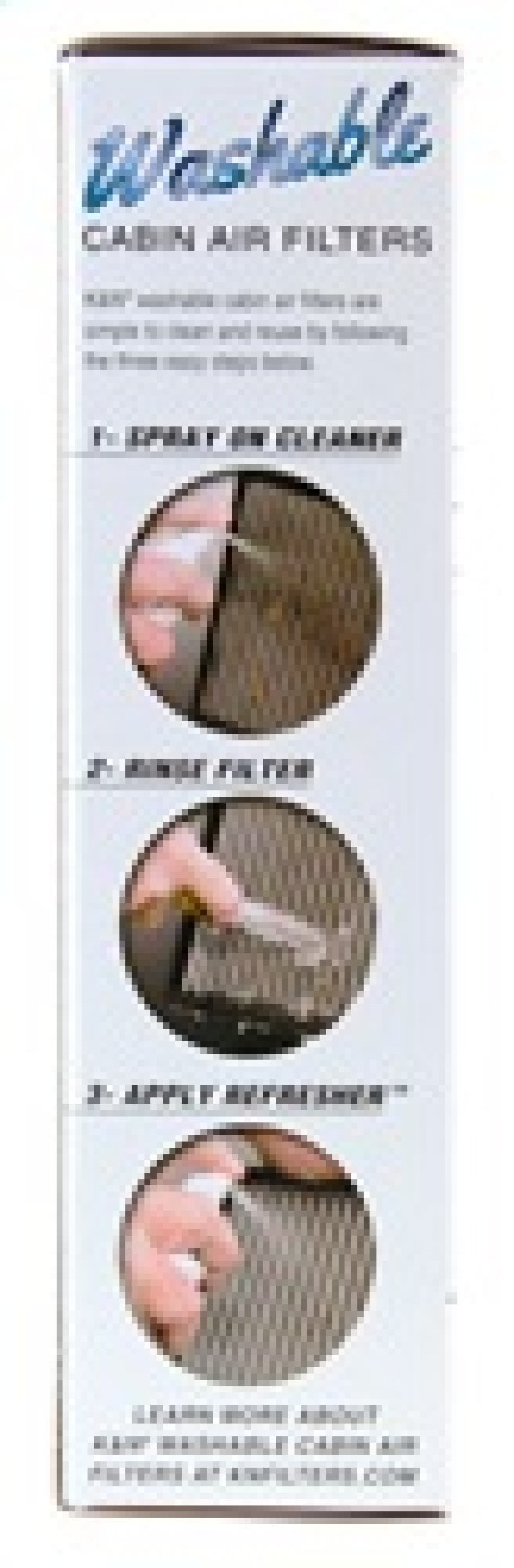 

K&N Engineering  - KNN99-6000 - K&N Cabin Filter Cleaning Kit - Shipped in Europe - Tuningsupply.com
