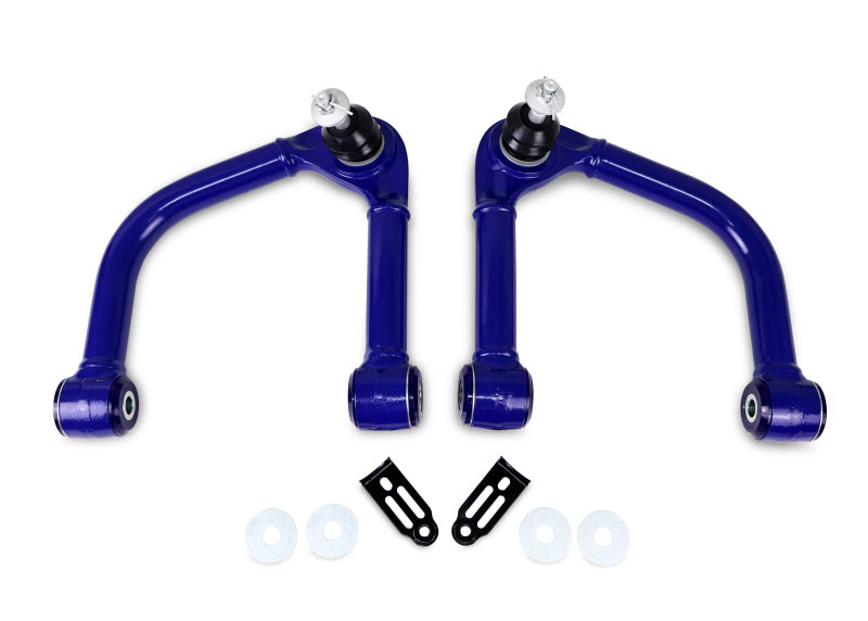 

Superpro TRC6740 - SPRTRC6740 - SuperPro 22-23 Toyota Tundra Fixed Offset Front Upper Control Arm Set - Shipped in Europe - Tuningsupply.com
