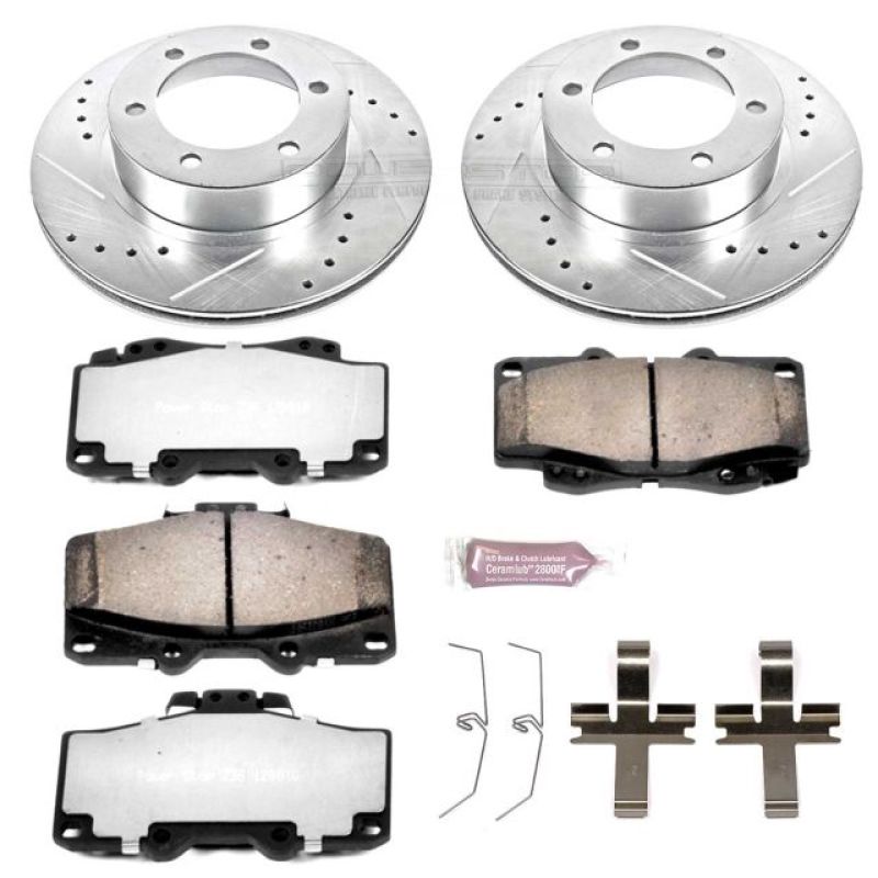 Power Stop 95-02 Toyota 4Runner Front Z36 Truck & Tow Brake Kit-tuningsupply.com