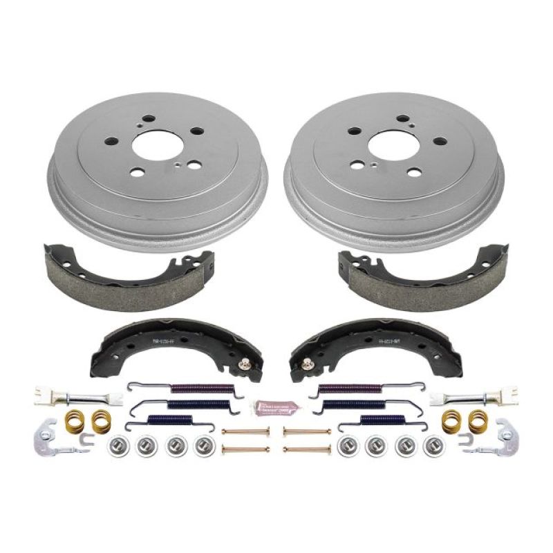 Power Stop 03-08 Toyota Corolla Rear Autospecialty Drum Kit-tuningsupply.com