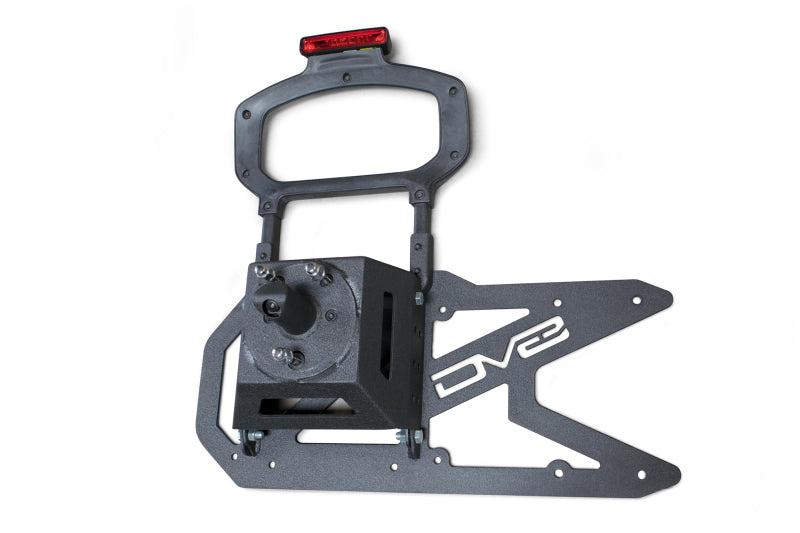 DV8 Offroad 2018+ Jeep Wrangler JL Tailgate Mounted Tire Carrier-tuningsupply.com