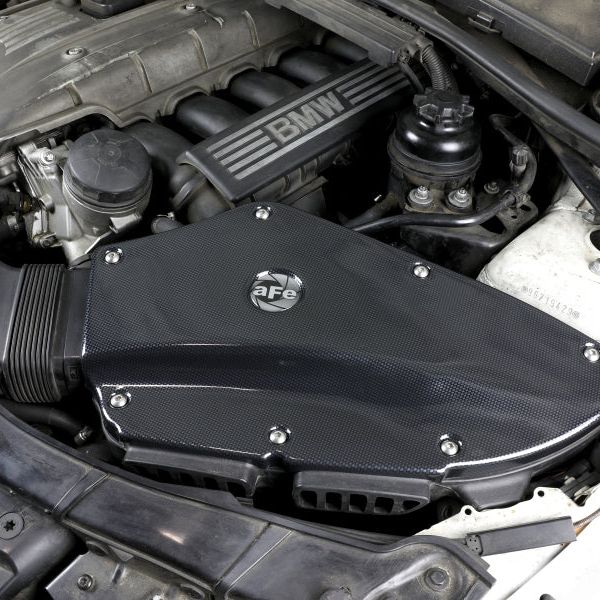 aFe MagnumForce Stage 2 Si Intake System PDS 06-11 BMW 3 Series E9x L6 3.0L Non-Turbo-tuningsupply.com