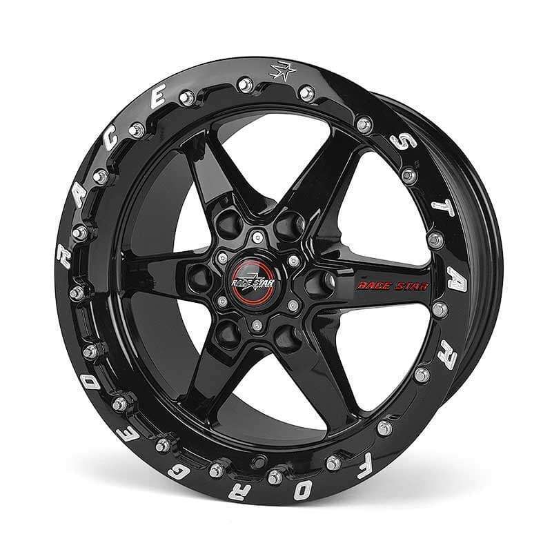 Race Star 93 Truck Star 17x9.50 6x5.50bc 6.125bs Gloss Black Wheel - Single Beadlock-tuningsupply.com