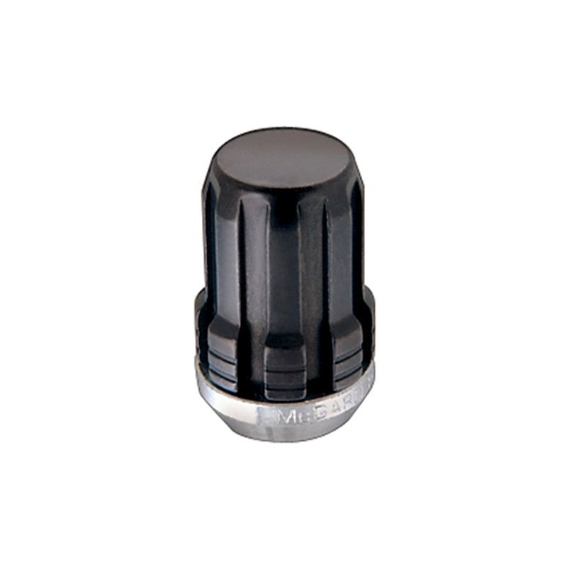 McGard SplineDrive Lug Nut (Cone Seat) M12X1.25 / 1.24in. Length (4-Pack) - Black (Req. Tool)-Lug Nuts-McGard-MCG65354BK-SMINKpower Performance Parts