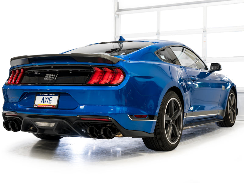 

AWE Tuning 3025-43551 - AWE3025-43551 - AWE Tuning 21-23 Ford Mustang Mach 1 SwitchPath Cat-Back Exhaust w/ Quad Diamond Black Tips - Shipped in Europe - Tuningsupply.com
