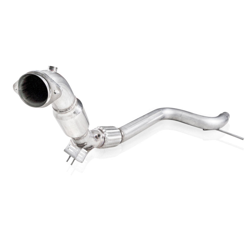 

Stainless Works  - SSWM15EDPCAT - Stainless Works 2015-16 Mustang Downpipe 3in High-Flow Cats Factory Connection - Shipped in Europe - Tuningsupply.com
