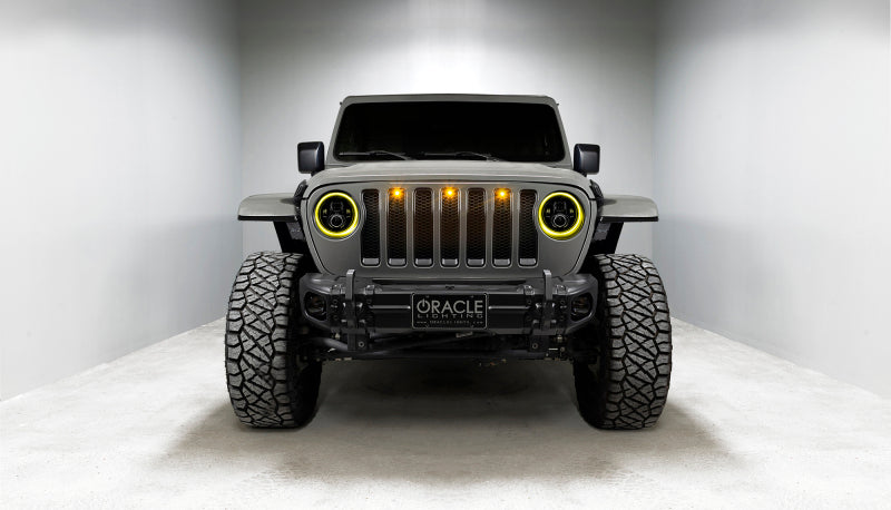 

ORACLE Lighting 5769J-332 - ORL5769J-332 - Oracle Jeep Wrangler JL/Gladiator JT 7in. High Powered LED Headlights (Pair) - Dynamic - Shipped in Europe - Tuningsupply.com
