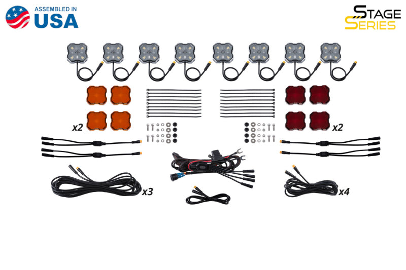 

Diode Dynamics DD7744C - DIODD7744C - Diode Dynamics Stage Series RGBW LED Rock Light Kit (8-pack) - Shipped in Europe - Tuningsupply.com

