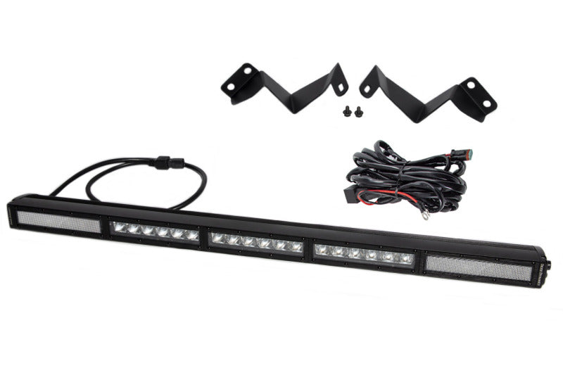 Diode Dynamics 16-21 Toyota Tacoma SS30 Stealth Lightbar Kit - White Combo-tuningsupply.com