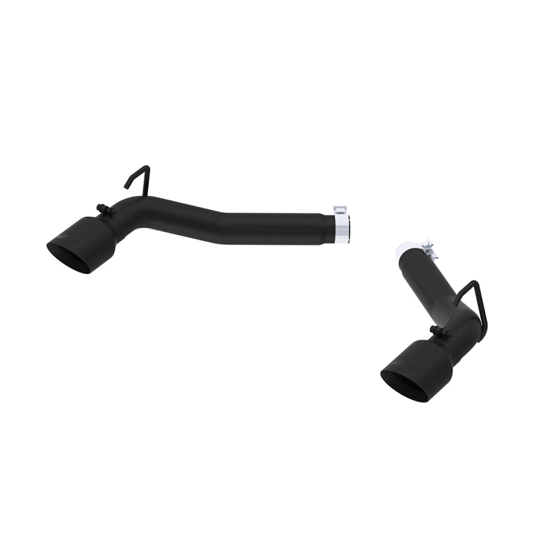 MBRP 2010-2015 Chevrolet Camaro V6 3.6L 3in Black Coated Axle Back Muffler Delete-tuningsupply.com