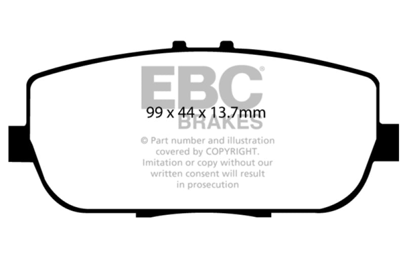 
  

EBC DP21775 - EBCDP21775 - EBC 06-15 Mazda Miata MX5 2.0 Greenstuff Rear Brake Pads - Shipped in Europe - Tuningsupply.com

