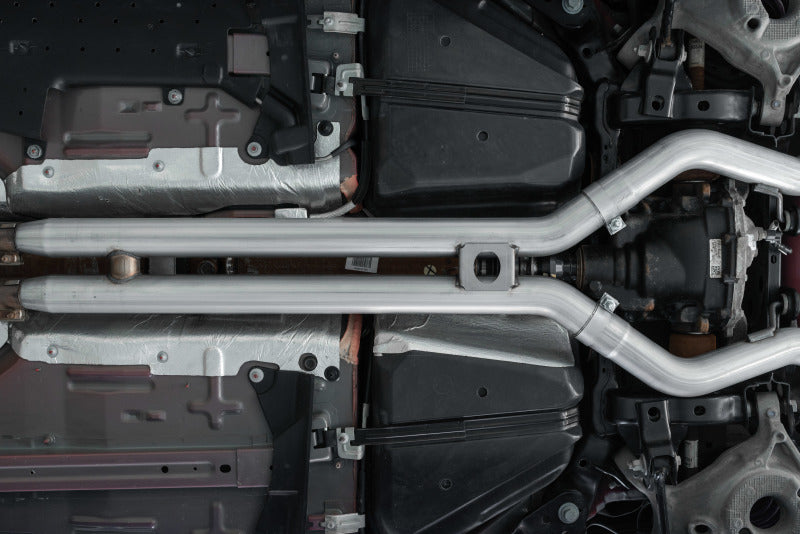 

MBRP PS7205BLK - MBRPS7205BLK - MBRP 18-19 Ford Mustang GT 5.0 3in Dual Split Rear Cat Back w/ Quad 4in Dual Wall Tips- Black Coated - Shipped in Europe - Tuningsupply.com
