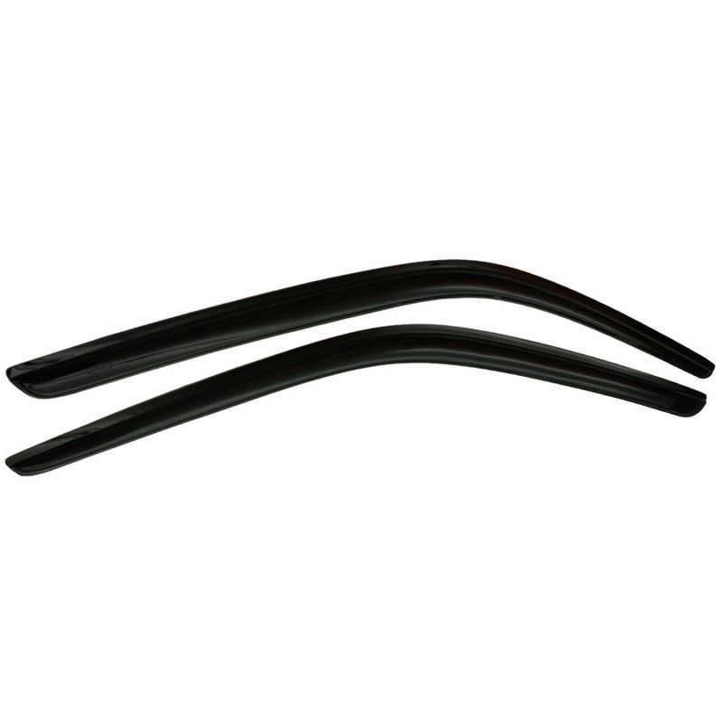 AVS 00-01 Dodge RAM 1500 (w/Towing Mirror) Ventvisor Outside Mount Window Deflectors 2pc - Smoke-tuningsupply.com