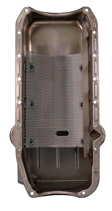 

Moroso 20201 - MOR20201 - Moroso 80-85 Chevrolet SBC (w/Passenger Side Dipstick) Wet Sump 7qt 8.25in Steel Oil Pan - Black - Shipped in Europe - Tuningsupply.com
