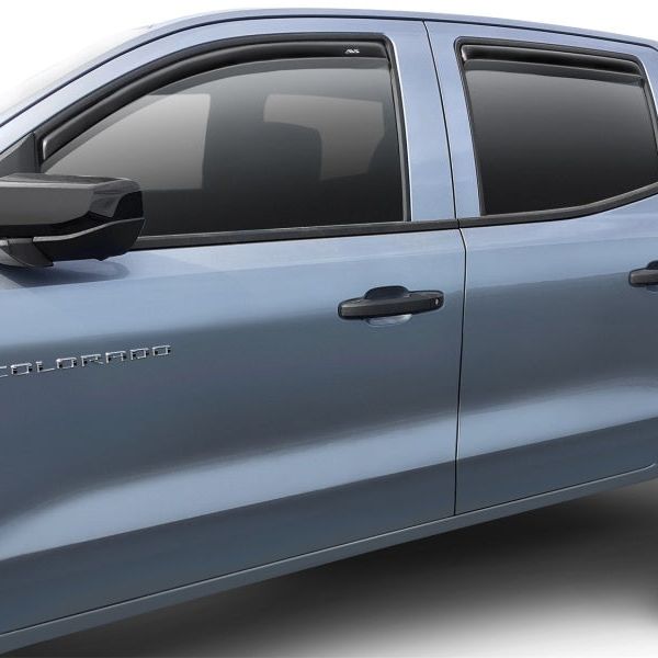 AVS 2023 Chevrolet Colorado Ventvisor Low Profile Deflectors 4pc - Smoke-tuningsupply.com