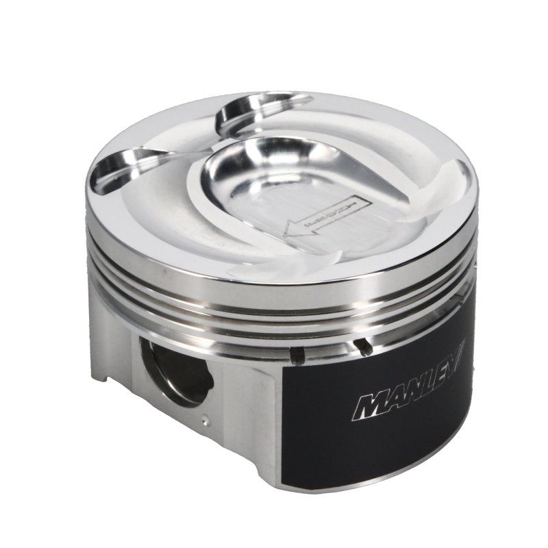 Manley Ford 2.0L EcoBoost 87.5mm STD Size Bore 9.3:1 Dish Extreme Duty Piston Set - SMINKpower Performance Parts MAN636000CE-4 Manley Performance