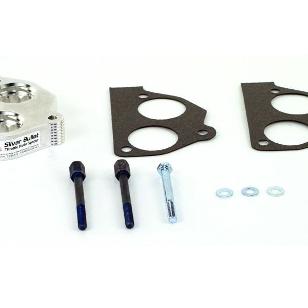 aFe Silver Bullet Throttle Body Spacers TBS GM C/K 1500/2500/3500 87-95 V6-4.3L V8-5.0/5.7L-tuningsupply.com