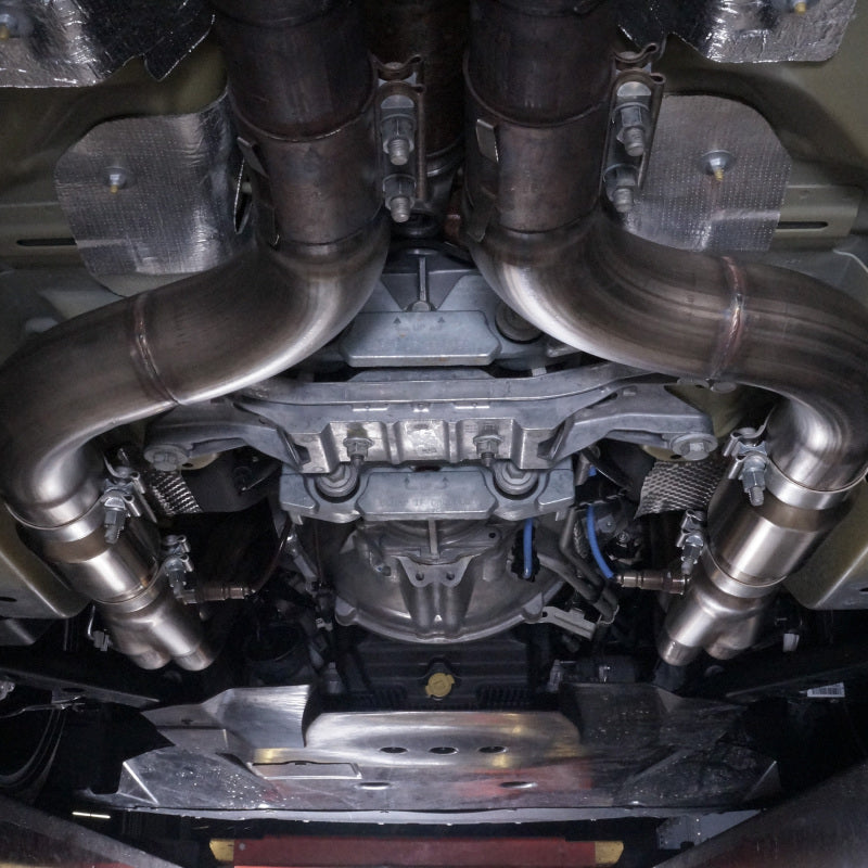 

Stainless Works GT350HCAT - SSWGT350HCAT - Stainless Works 2015+ Ford GT350 Headers 1-7/8in Primaries High-Flow Cats 3in Collectors - Shipped in Europe - Tuningsupply.com
