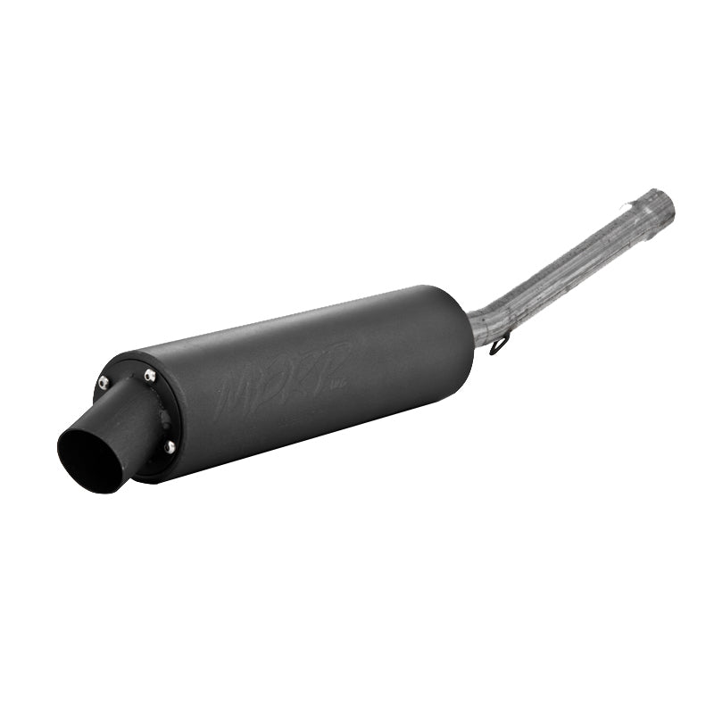 MBRP 87-89 Honda TRX 350D FourTrax Foreman 4x4 Direct Replacement Slip-On Exhaust w/Utility Muffler-tuningsupply.com